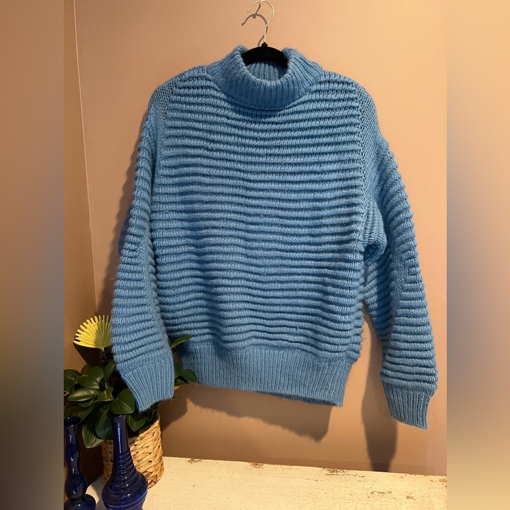 70’s Style Thick Knit Sweater